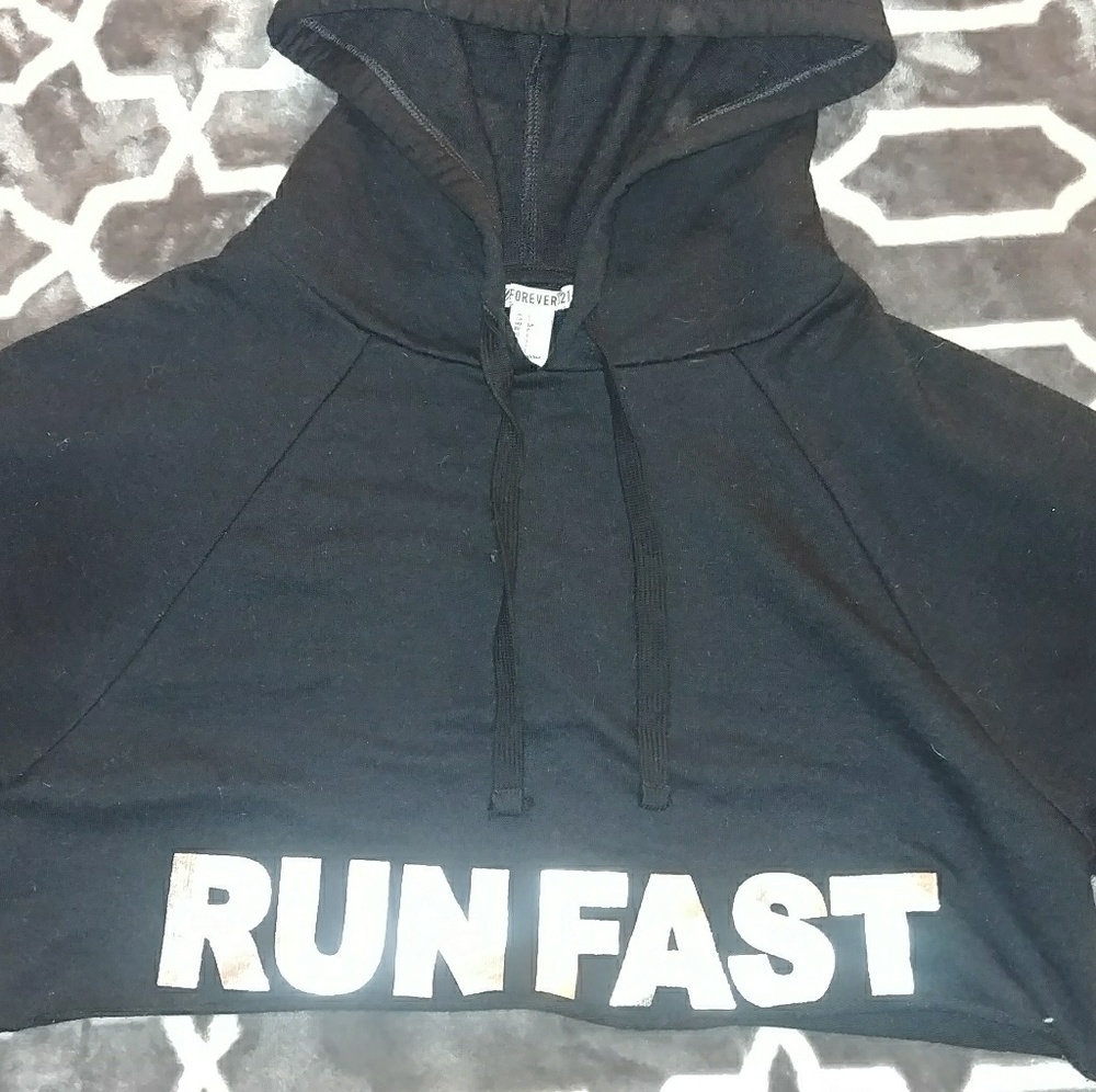 Cropped sweatshirt